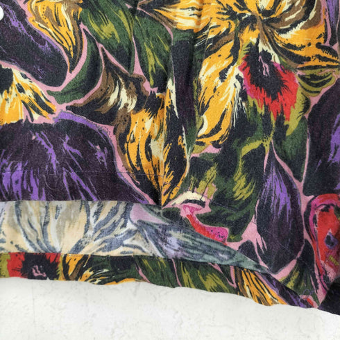 シュプリーム Supreme Painted Floral Rayon Shirt フローラル レーヨン シャツ メンズ import:M
