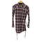 ディーゼル DIESEL チェック ロングシャツ レディース import:S