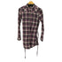 ディーゼル DIESEL チェック ロングシャツ レディース import:S