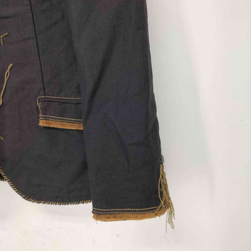 ニーキューイチニーキューゴーオム 291295=HOMME ステッチデザイン リネンコットン テーラードジャケット メンズ JPN:2