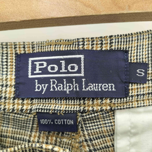 ポロバイラルフローレン Polo by RALPH LAUREN ポニー刺繍 チェック コットン ショートパンツ ショーツ メンズ S