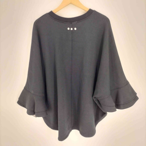 ダブルスタンダードクロージング DOUBLE STANDARD CLOTHING ウルトラ ブラッシュ ポンチョ スウェット レディース FREE