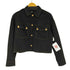 ザラ ZARA コントラストトップステッチ入りジャケット レディース import:S