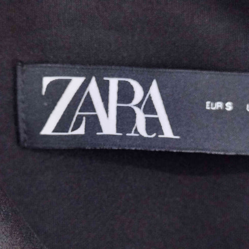 ザラ ZARA コントラストトップステッチ入りジャケット レディース import:S