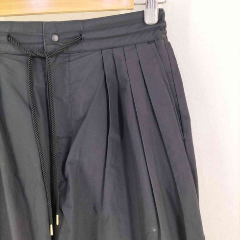 サスクワァッチファブリックス SASQUATCHfabrix. Nylon Wide Pant ナイロン ワイド パンツ メンズ S