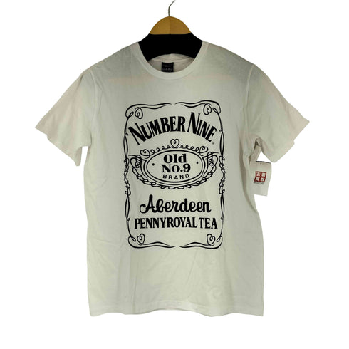 N NUMBER GLITTER PRINTED T-SHIRT メンズ JPN:2