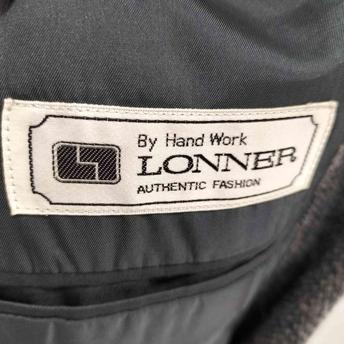 LONNER STYLBIELLA ツイードテーラードジャケット メンズ
