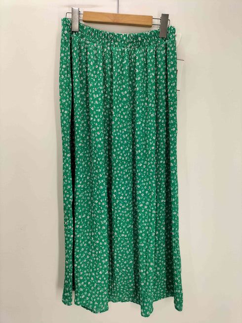 ザラ ZARA 花柄 総柄 プリーツ スカート レディース S