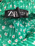 ザラ ZARA 花柄 総柄 プリーツ スカート レディース S