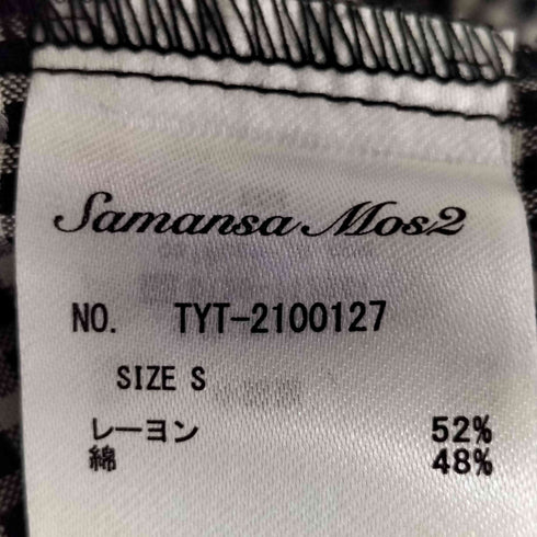 サマンサモスモス samansa Mos2 レースベストSET前後着ワンピース レディース JPN:S