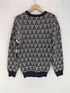スコッチアンドソーダ SCOTCH&SODA 総柄クルーネックニット メンズ L