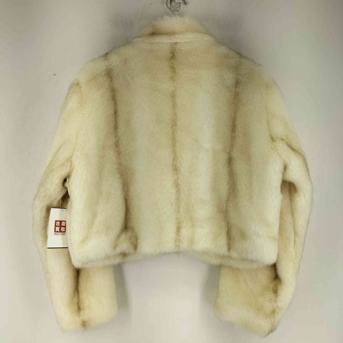 アトモスピンク ATMOS PINK スタンドカラー ショートファーコート レディース FREE