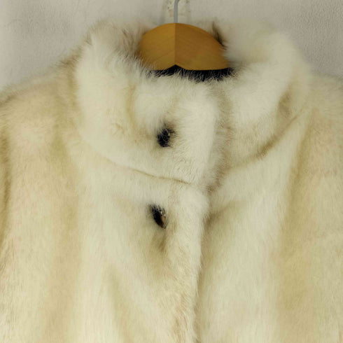 アトモスピンク ATMOS PINK スタンドカラー ショートファーコート レディース FREE