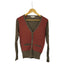 ジョンスメドレー JOHN SMEDLEY イングランド製 チェックカーディガン レディース JPN:M
