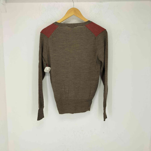 ジョンスメドレー JOHN SMEDLEY イングランド製 チェックカーディガン レディース JPN:M