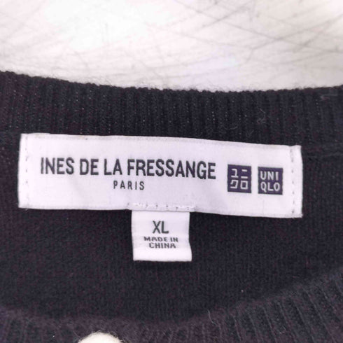 ユニクロイネスドラフレサンジュ UNIQLO INES DE LA FRESSANGE カシミヤニット アンサンブル レディース カーディガンXL ニットL