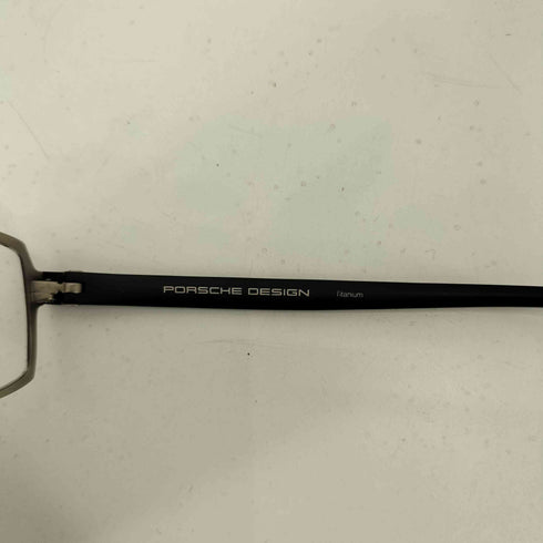 PORSCHE DESIGNメタルフレームスクエア型眼鏡 メンズ