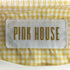 ピンクハウス PINK HOUSE ロゴプリント パッチワーク クルーネックTシャツ レディース JPN:L