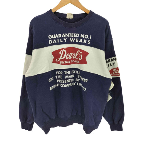 パールダイバー pearl diver 90s Dearl's UNION MADE ボックスフィット クルーネックスウェット メンズ