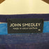 ジョンスメドレー JOHN SMEDLEY メリノウール ボーダー柄 カーディガン レディース JPN:M