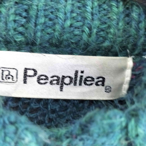 PEAPLIEA 総柄ロングカーディガン レディース