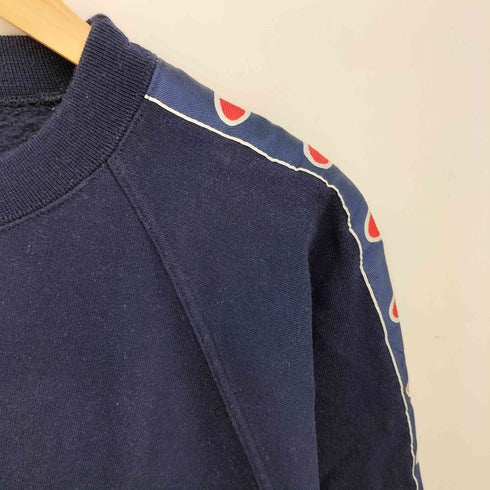 チャンピオン Champion 90s イタリア製 ロゴテープ ラグラン クルーネックスウェット メンズ import:L