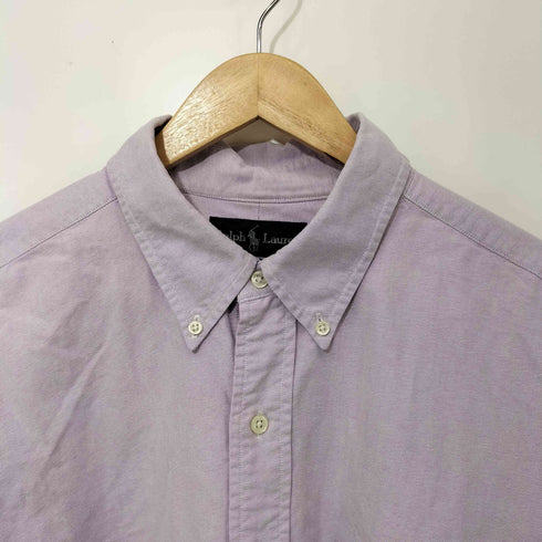 ラルフローレン RALPH LAUREN 90S ポニー刺繍 コットン ボタンダウン BIG SHIRT メンズ import:XL