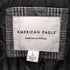 アメリカンイーグル AMERICAN EAGLE 裏地キルティング グレンチェック ステンカラーコート メンズ import:L