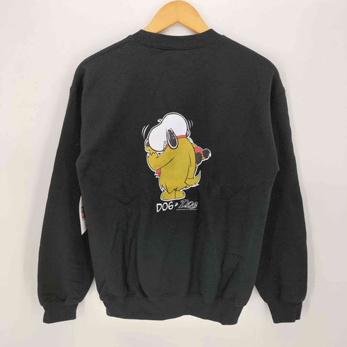 The Fake News GILDAN ボディ DOG IN DOG プリント クルーネック スウェット メンズ import:S