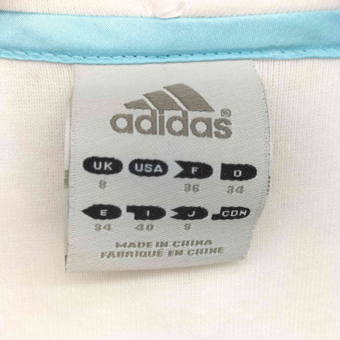 アディダス adidas 00s Y2K パイル地 ジップアップパーカー レディース JPN:S