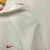 ナイキ NIKE 00s グレータグ スウッシュ刺繍 パイピング プルオーバーパーカー レディース import:M