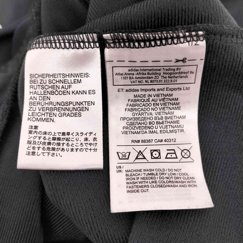 アディダス adidas パフォーマンスロゴ 刺繍 袖3ライン ハーフジップ プルオーバー トラック ジャケット レディース