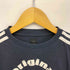 アディダス adidas 00s Y2K 発泡プリント スリーストライプ ロングスリーブTシャツ レディース import:XS