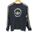 アディダス adidas 00s Y2K 発泡プリント スリーストライプ ロングスリーブTシャツ レディース import:XS