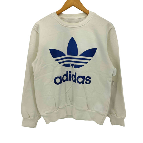 アディダス adidas 00S トレフォイルロゴ 両面プリント クルーネック スウェット メンズ import:S