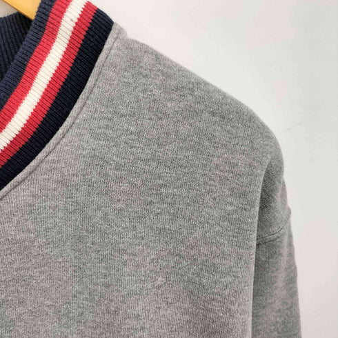 チャンピオン Champion 復刻 タタキタグ ストライプリブ Vネック スウェット メンズ import:S