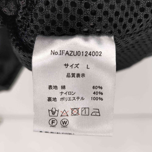インターファクトリー INTER FACTORY taro - Halfzip Anorak Parka ハーフジップアノラックパーカ メンズ JPN:L
