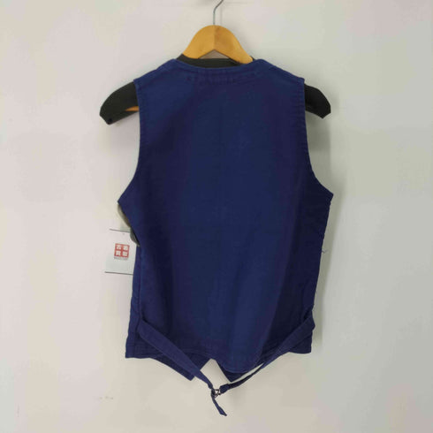 40s~50s HALLES VILLETTE フレンチワーク モールスキンベスト メンズ EUR:50