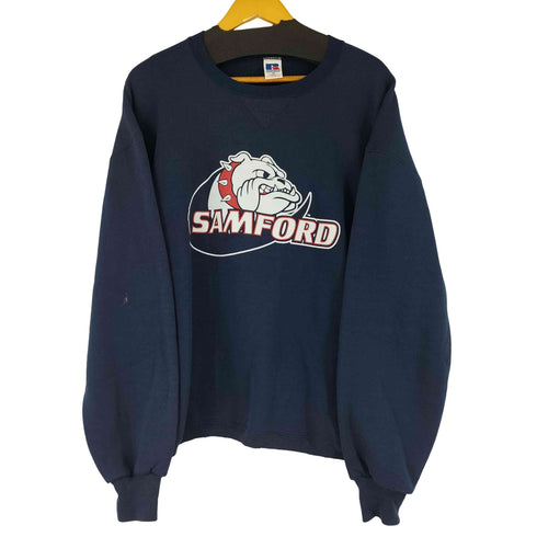 ラッセルアスレチック RUSSELL ATHLETIC Samford Bulldogs ロゴプリント スウェット メンズ XL