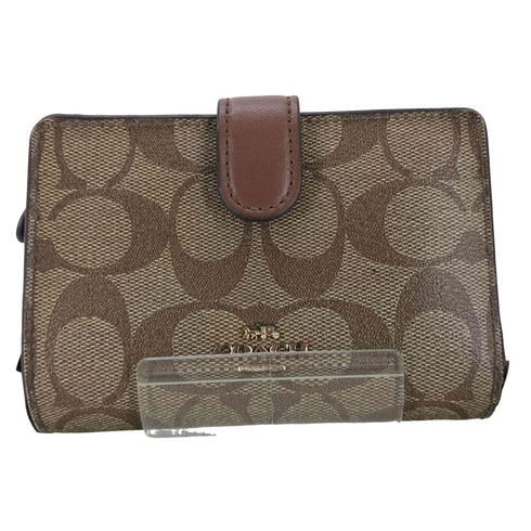 コーチ COACH シグネチャー 二つ折り ウォレット レディース
