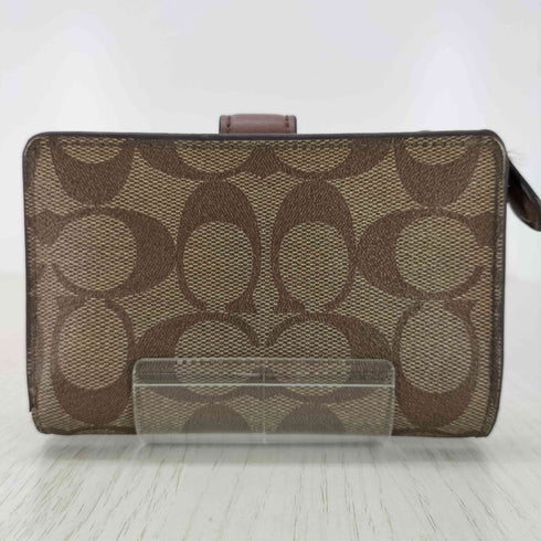 コーチ COACH シグネチャー 二つ折り ウォレット レディース