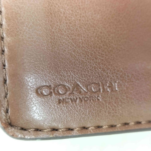 コーチ COACH シグネチャー 二つ折り ウォレット レディース