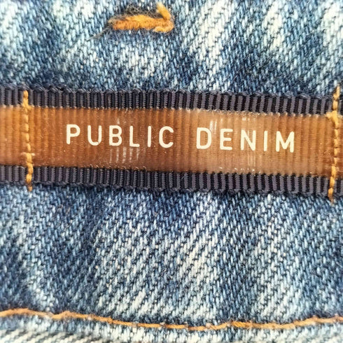 パブリックトウキョウ PUBLIC TOKYO PUBLIC DENIM ワイドバギーデニム レディース 4