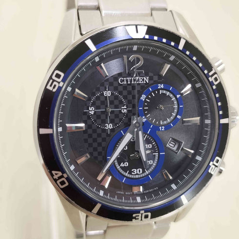 シチズン CITIZEN エコドライブ クロノグラフ ソーラー メンズ