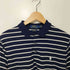 ポロラルフローレン POLO RALPH LAUREN ボーダー柄 ポニー刺繍 ショートスリーブポロシャツ メンズ import:S