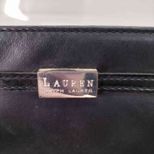 ローレンラルフローレン LAUREN RALPH LAUREN レザー スクエア ショルダーバッグ レディース