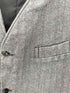 50s ユーロ シンチバック ストライプベスト メンズ