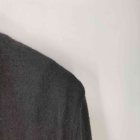 ジュンヤワタナベコムデギャルソンマン JUNYA WATANABE COMME des GARCONS MAN AD2020 20AW MANTECO ウール麻 ツイル縮絨×牛革 裏地ストライプ 4B コート エルボーパッチ メンズ JPN:M