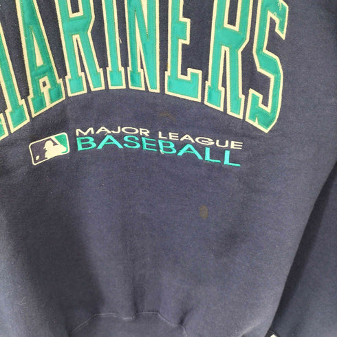 ラッセルアスレチック RUSSELL ATHLETIC USA製 前Vガゼット ベースボールチーム刺繍 スウェット メンズ import:XXL