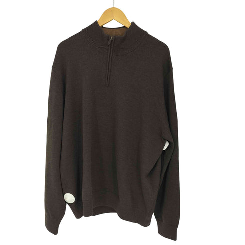 ブルックスブラザーズ BROOKS BROTHERS ハーフジップニット メンズ import:XXL